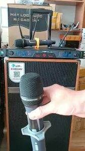 bộ micro cao cấp ontekco u10 pro sử dụng sân khấu gia đình thu phát sóng 120m 4 râu anten