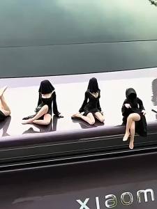 Ghost Girl Beauty Car Decoration