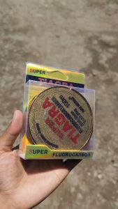 Senar pancing Super Tiagra 100m Fluorocarbon leader Best Quality Senar Cepat Tenggelam Warna Clear
