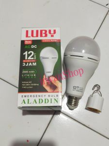 Lampu Emergency Luby Aladdin 12 Watt New / Luby Ajaib Aladdin 12 Watt