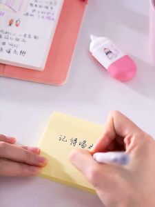 AT.MALL สติ๊กกี้โน้ต คละ 4 สี (100 แผ่น/ห่อ) | กระดาษโน้ตกาวในตัว ติดแน่น | ขนาด 76x127 มม. | เครื่องเขียน