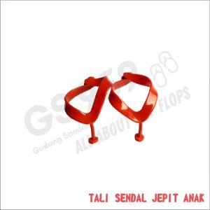 Tali sendal jepit anak warna Merah