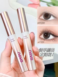 NOVO Sunflower Mascara Womens Waterproof Sweatproof Long-lasting Curling Non-smudging Lengthening Base Setting Liquid