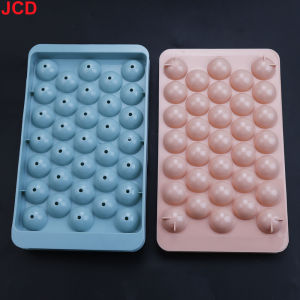 18/33 Grids Plastic Ice Cube Tray with Lid Kitchen Gadgets DIY Round Ball Diamond Shaped Ice Mold Home Bar Accessories Ice Maker