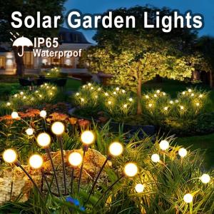 LED Solar Outdoor IP65 Waterproof Firefly Lights Courtyard Lamp Lawn Decoration Landscape Lights