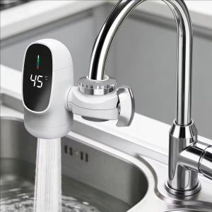 Instant Electric Hot Water Faucet with Digital Display Fast Heating Electric Heater Faucet for Kitchen Sink Bathroom