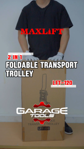 2IN1 FOLDABLE TRANSPORT TROLLEY 70/120KGS. (LFT-120)