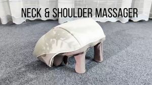 5D Rechargeable Wireless Shiatsu Neck Shoulder Back Massager With Heat Electric Kneading Massage For Pain Relief FM008