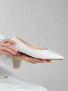 Reemoor | Pointed Toe Comfortable Shoes Low-cut Coarse Heel