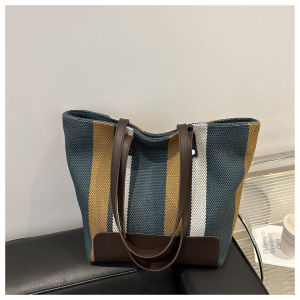 Fashionable Large Capacity Commuter Womens Bag 2025 Summer New Style Versatile Single Shoulder Tote Bag High-End Sensation