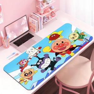 Bandai | Children Anpanman Non-slip Lockedge Office Student Gaming Thickened Large Writing Pad Non-slip Cushion Mouse Pad For PC Carpet