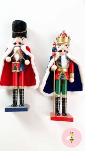 Pinky Bee Dekorasi Natal Nutcracker 38cm 67413400