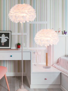 HENGPai | Feather Style Ambient Lighting Decorative Floor Lamp