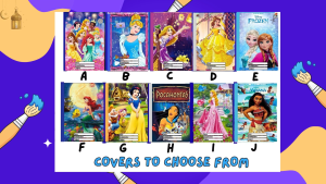 Princess A5 School Notebook Waterproof Laminated Cover No Plastic Cover Needed Thick Paper