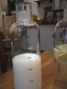 Eatkit Botol Minum 500ml & 750ml Gelas Air Sederhana Kapasitas Besar Gelas Air Bahan PC BPA Free