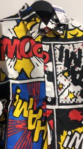 ชุดเสื้อฮาวายเชิ้ตแขนสั้นพิมพ์ลายฉลามผ้า การแข็งบางฤดูร้อน Kin เสื้อผู้ชาย