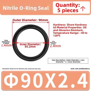JINJUNTAI | Waterproof Heat-Resistant Nitrile O-Ring