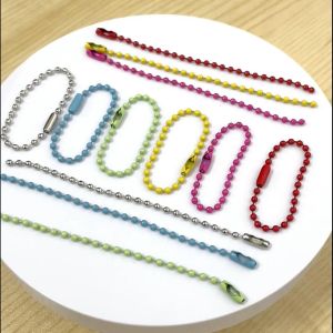 Risefully Colorful Ball Bead Chain Suitable For Key Chain Hand Label Connector DIY Jewelry DIY Jewelry