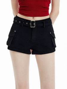 Unifree | Slimming High Waist Retro Stylish Casual Shorts