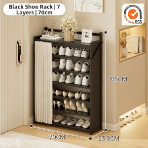 ZHUSHANXIA | Folding Free-standing Storage Cabinet