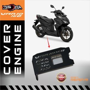 Misoka Cover Engine Vario 160 Pelindung Mesin bawah Aksesoris Vario 160