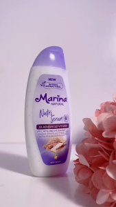 Marina Natural Hand And Body Lotion Body Serum 150ml + 38ml Melembabkan Melindungi Kulit Dari Sinar Matahari