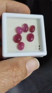 1พลอยทับทิมแท้ยกกล่องพร้อมส่ง