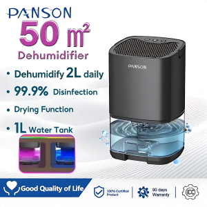 PANSON Home Dehumidifier and Air Purifcation Portable For Room Mute Moisture Absorption Dryer