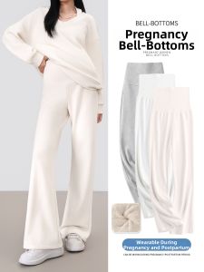 Mom Jane | Maternity Trousers Flared Pregnancy Comfort 2026 Autumn