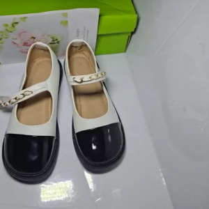 Giày Marry Jeans Quai Ngang Phối Ngọc – Nữ Tính & Thanh Lịch giày búp bê phong cách hàn quốc kèm ảnh thực