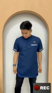 Baju koko kurta lengan pendek | pakaian lebaran pria terbaru | baju muslim bahan katun toyobo premium