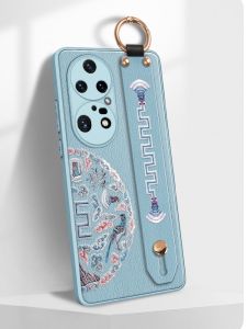 Elegant National Trend Ancient Style Silicone Phone Case for Huawei P60 Pro+ Full Cover Lens Protection High End Feel Personality