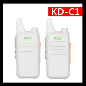 KD-C1 UHF 400-470MHz Two-Way 5W 16 Channel Walkie Talkie Radio Professional FM Transceiver - SET OF 2