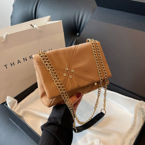 Fashionable Underarm Chain Small Bag Womens 2025 Summer New Style INS High Quality Versatile Single Shoulder Slant Cross Bag