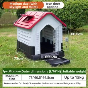 7o | All-Season Waterproof Weatherproof Large Dog House