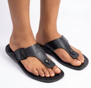 Sandal Jepit Pria Kulit Full Sampai Alasnya Sol Karet