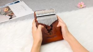COD Cega Kalimba Thumb Piano Musical Toys 17 Note Sound CK17 / Kalimba Alat Musik 17 Keys Alat Musik Kalimba Kayu Piano Jari Kalimba