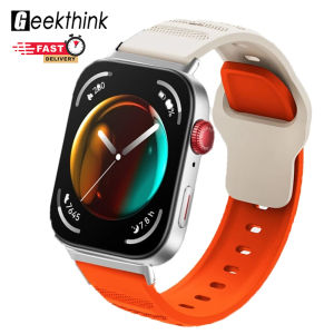 GEEKTHINK Sport Silicone Strap for Huawei fit 3 Strap Silicone Band For Huawei Watch Fit 3 Breathable Watch band 20mm Width