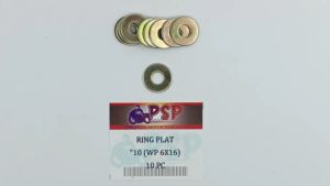 Ring Plat \\\"10 (WP 6 X 16) Harga Per Pak Isi 10 - Reng Plate Pelat Washer Kunci 10 Diameter 6mm x 16