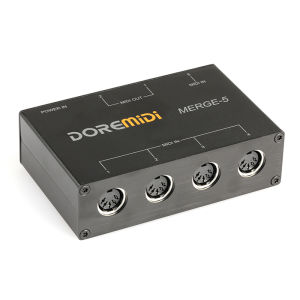 DOREMiDi New Upgrade: MIDI Merger 5 & USB Power Controller