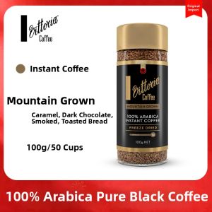 Freeze-Dried No-Sugar Instant Black Coffee 100g