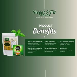 Stevia Tea Bag with Guyabano & Ashitaba