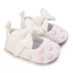 2023 Summer Fashion Newborn Pink Baby Shoes Non-slip Cloth Bottom Shoes Girl Elegant Breathable Leisure Baby First Walking Shoes