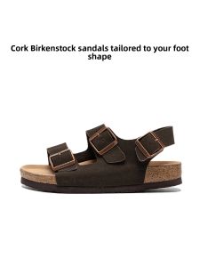 THEMULE | Thick Sole Cork Arch Support Sandals
