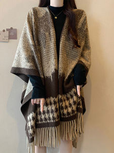 Elegant Fringe Woolen Coat