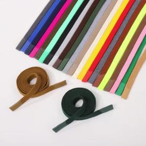 Sports Pants Waist Rope Colorful Drip Glue Head Sweatshirt Hat Rope 1.2cm X 140cm Hollow Flat Rope Clothing Accessories