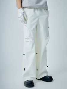 REART "TECHO" Lightweight Geometric Parachute Pants Breathable Composite Fabric Summer Casual Loose Fit Youthful Energy Style