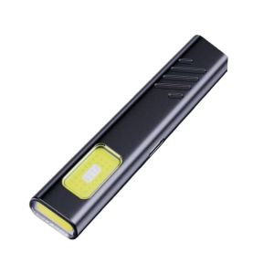 Magnetic Ultra-Thin COB Work LightRechargeable LED Flashlight With ClipHands-Free Light For Auto RepairOutdoorCampingHiking