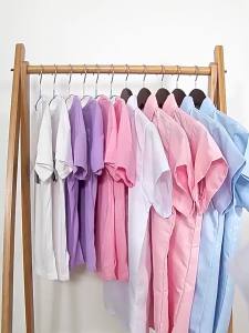 New 1 Pcs 37cm Multifunctional Space Saving Metal Hangers With Magic Hook 6 Hole Clothing Wardrobe Organize Hanger Holder