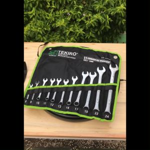 TEKIRO KUNCI RING PAS SET (8-24 MM) 11 PCS